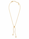 Dainty Chain Knot Necklace - Gold